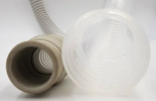 Comparison of oxygen tubing diameters